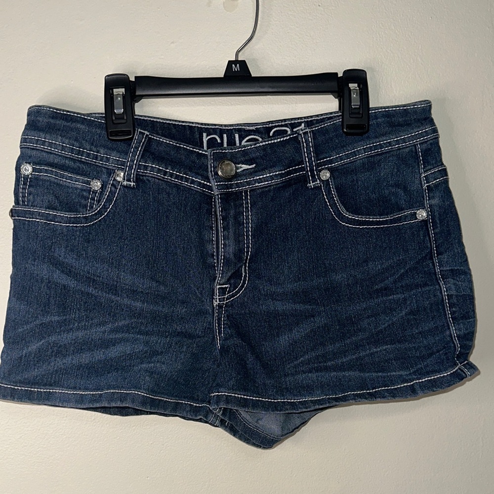 Rue21 Dark Blue Jean Shorts size M